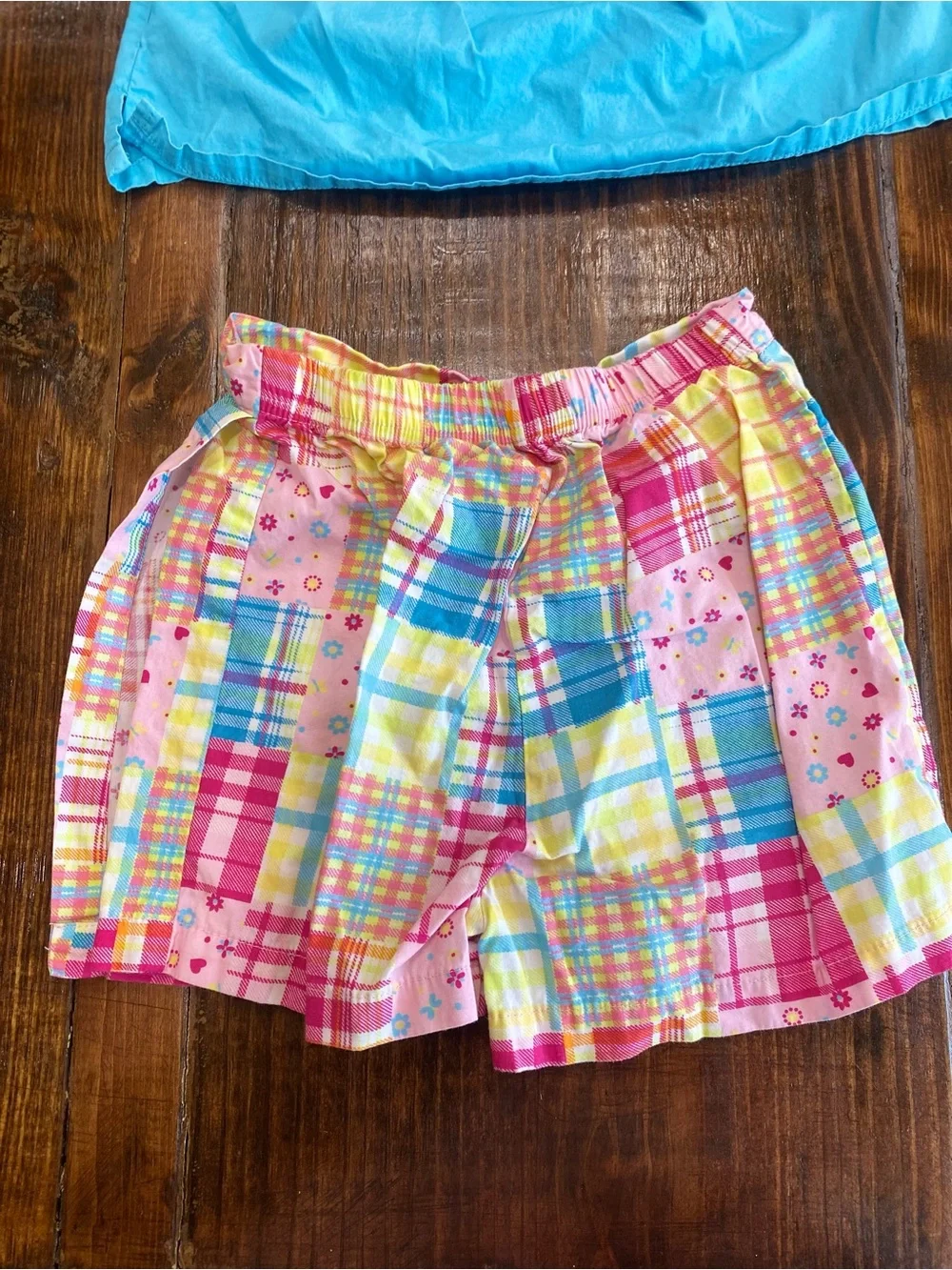 Okie Dokie Girls Size 5 Patchwork Skort & Halter Top 2 Piece Set